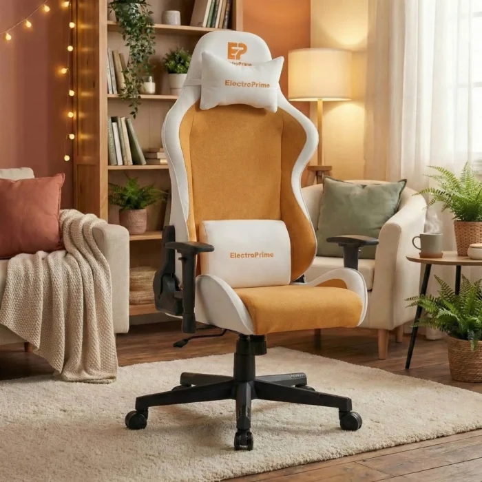 EP Ignis Fotel gamingowy pomarańczowy - obrazek 2