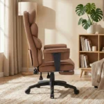 EP Magna Fotel biurowy ergonomiczny obrotowy brązowy - obrazek 3