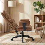 EP Magna Fotel biurowy ergonomiczny obrotowy brązowy - obrazek 4