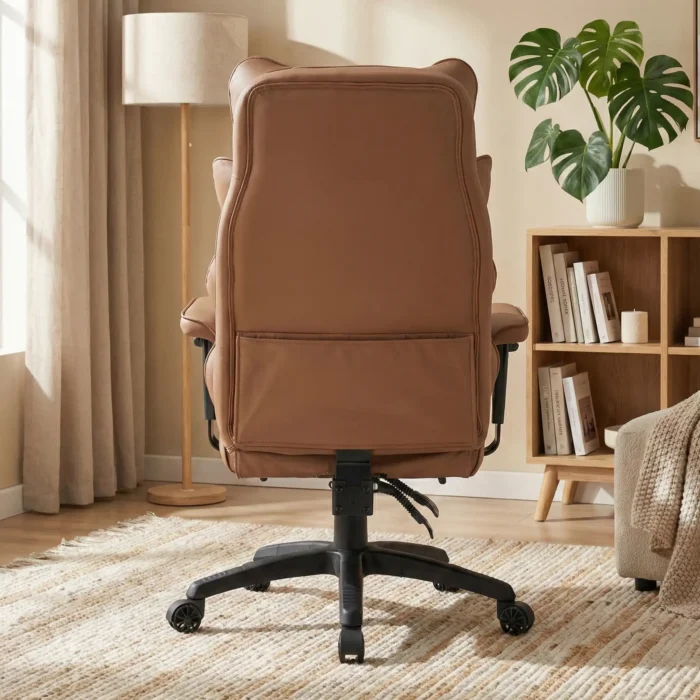 EP Magna Fotel biurowy ergonomiczny obrotowy brązowy - obrazek 5
