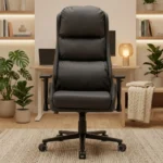 EP Elvon fotel biurowy ergonomiczny super-sofa czarny