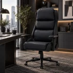 EP Elvon fotel biurowy ergonomiczny super-sofa czarny - obrazek 3