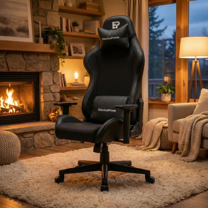 EP Ignis Fotel gamingowy czarny - obrazek 5