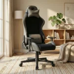 EP Ignis Fotel gamingowy szaro-czarny - obrazek 2