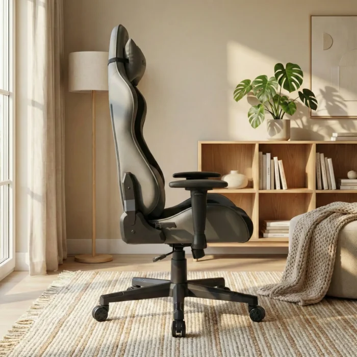 EP Ignis Fotel gamingowy szaro-czarny - obrazek 3