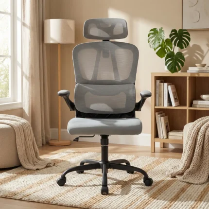 EP lumina fotel biurowy ergonomiczny szary