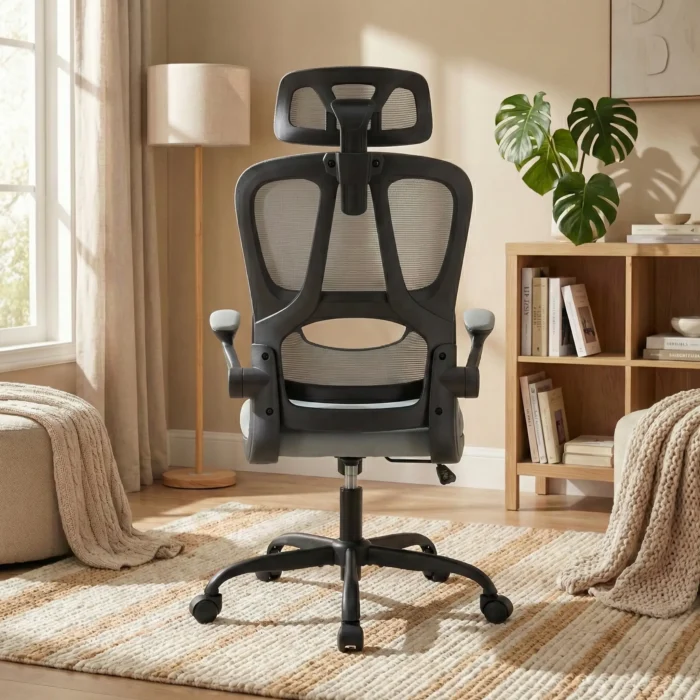 EP lumina fotel biurowy ergonomiczny szary - obrazek 4