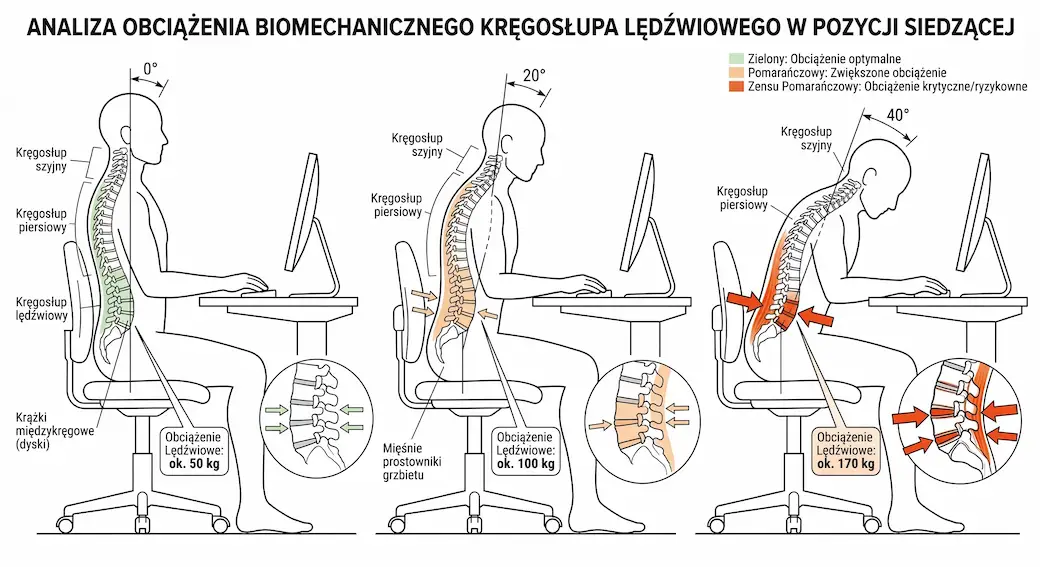 Analiza obciążenia biomechanicznego kręgosłupa