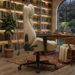 EP Elvon fotel biurowy ergonomiczny super-sofa beżowy - obrazek 3