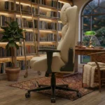 EP Elvon fotel biurowy ergonomiczny super-sofa beżowy - obrazek 5