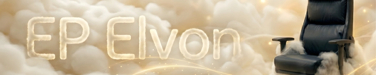 EP Elvon fotel biurowy ergonomiczny czarny