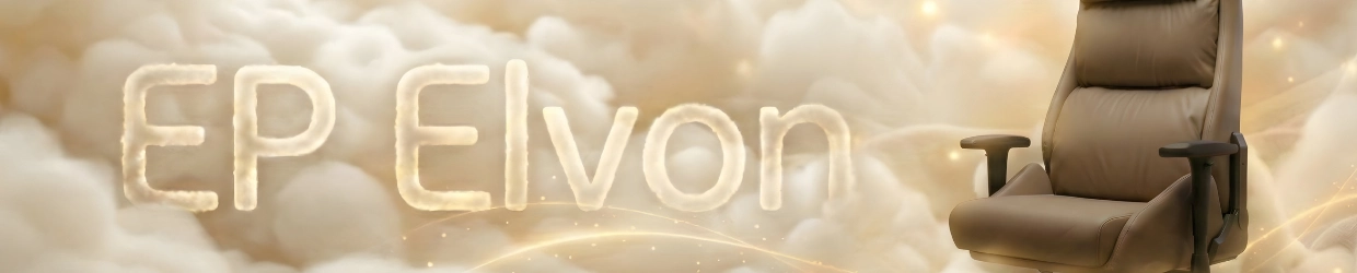 EP Elvon fotel biurowy ergonomiczny beżowy