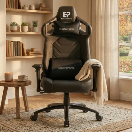 EP Titan fotel gamingowy czarny