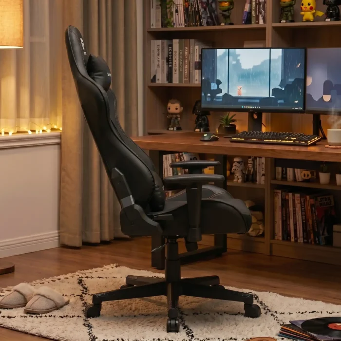 EP Terra fotel gamingowy czarny - obrazek 4