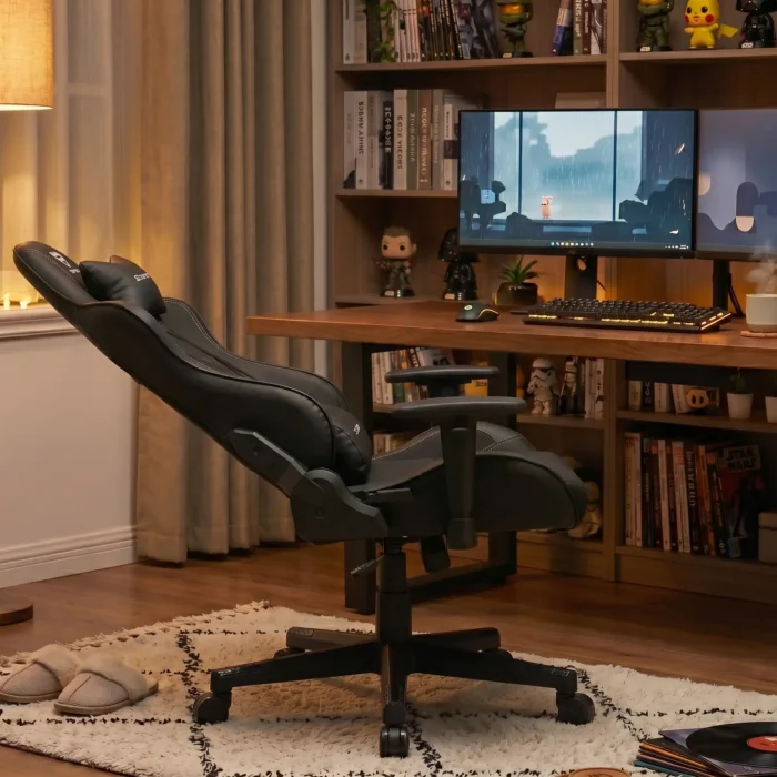 EP Terra fotel gamingowy czarny - obrazek 2