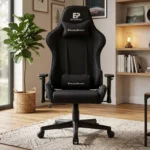 EP Terra fotel gamingowy czarny tkanina