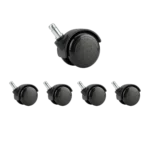 Zestaw 5 kółek do krzeseł – średnica 50 mm - obrazek 2