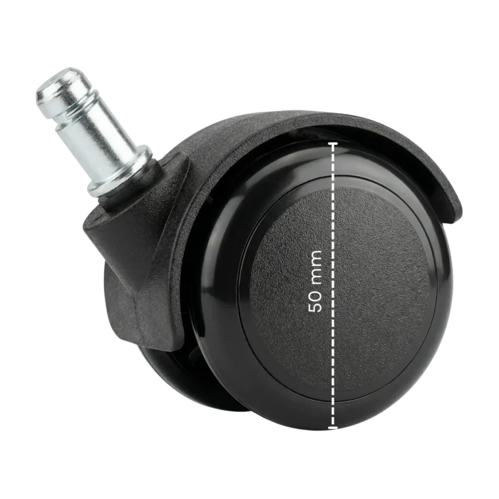 Zestaw 5 kółek do krzeseł – średnica 50 mm - obrazek 3