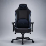 Neologic Stealth fotel gamingowy obrotowy czarny XL tkanina Suede PR - obrazek 3