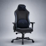 Neologic Stealth fotel gamingowy obrotowy czarny XL tkanina Suede PR - obrazek 4