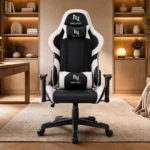 Neologic Viper fotel gamingowy obrotowy czarno-biały